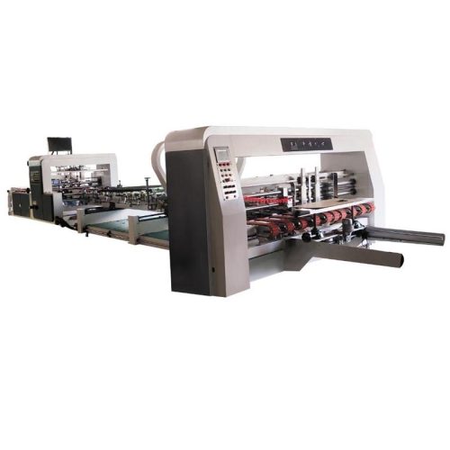 Automatic Folder Gluer Machine with PP Strapping (Bundling) machine